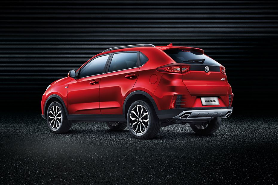 Rear Cross Side View of MG GS