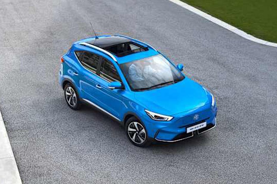MG ZS EV Front Cross Side View