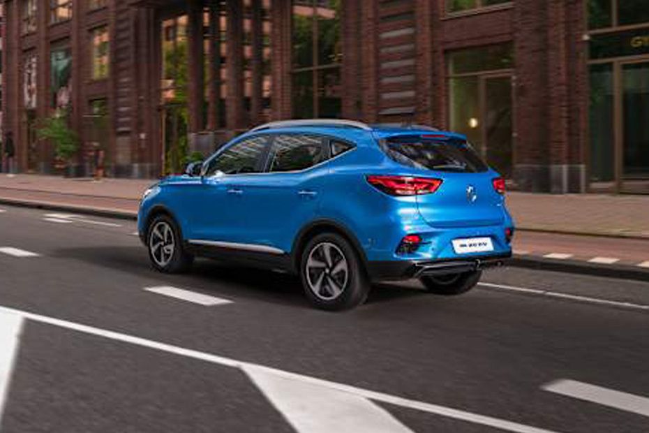 Rear Cross Side View of MG ZS EV