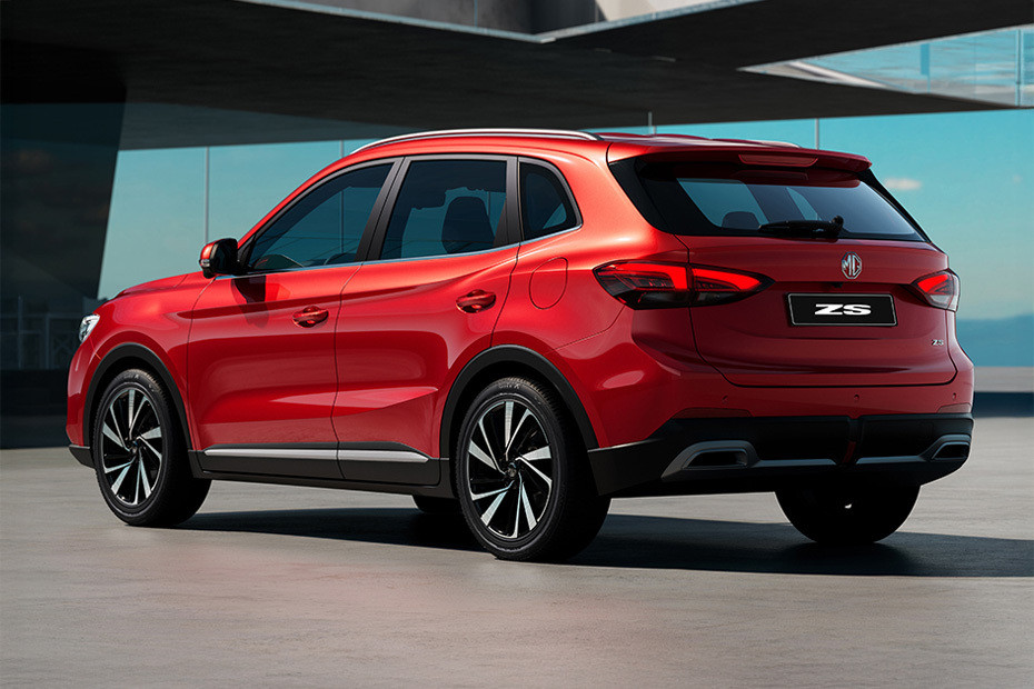 Rear Cross Side View of MG ZS