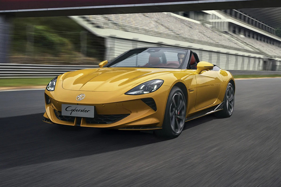 MG Cyberster Front Side View