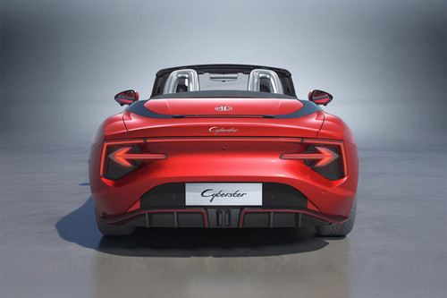 Full Rear View of MG Cyberster