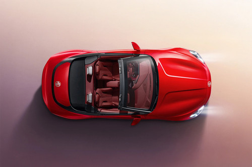 Top View of Cyberster