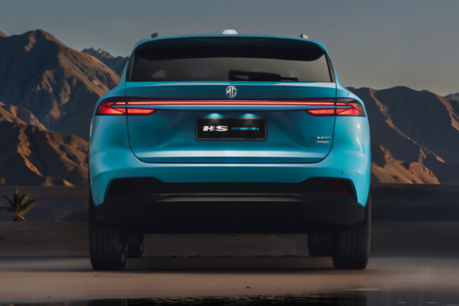 Full Rear View of MG HS  Hybrid