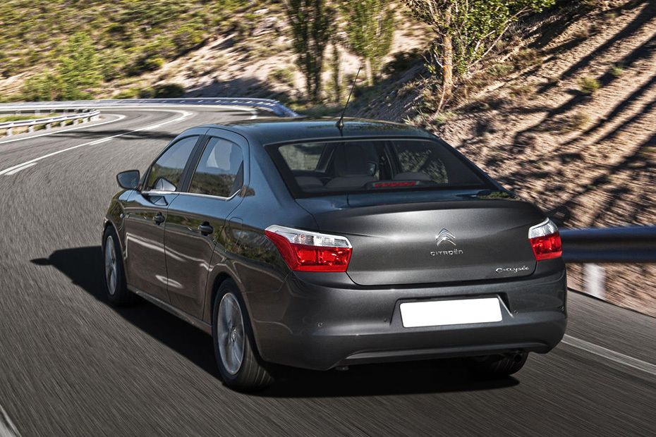 Rear Cross Side View of Citroen C-Elysee