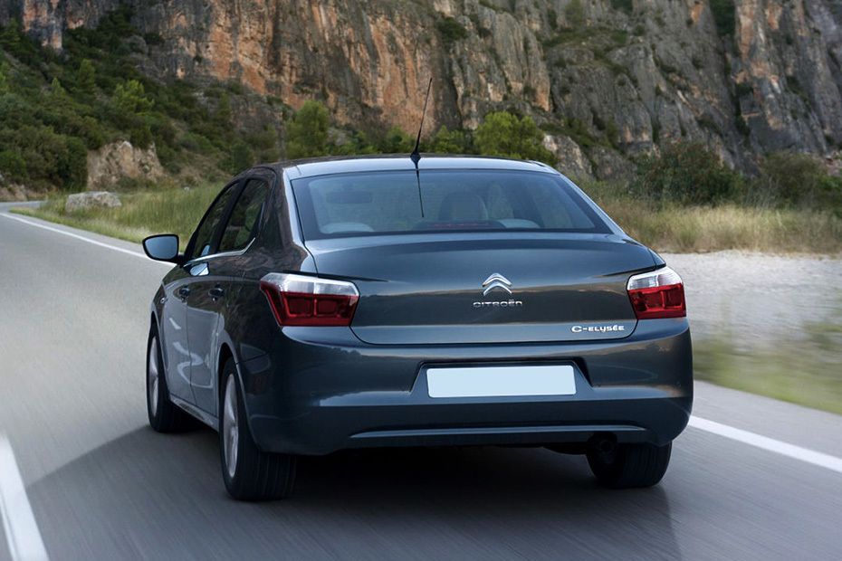 Rear Medium View of Citroen C-Elysee