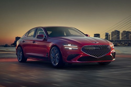 Genesis G70 Front Side View