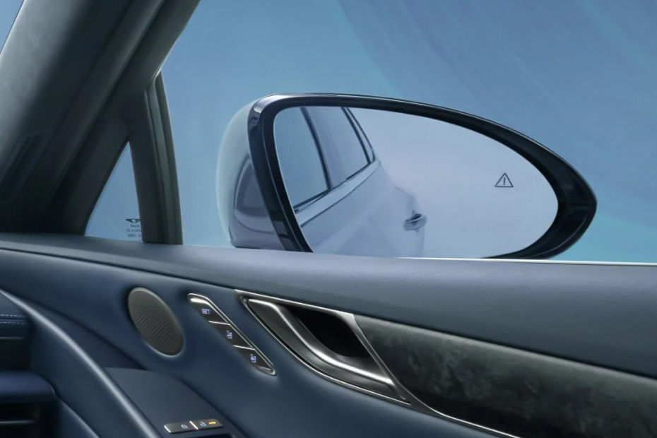 Genesis EV G 80 Drivers Side Mirror Rear Angle