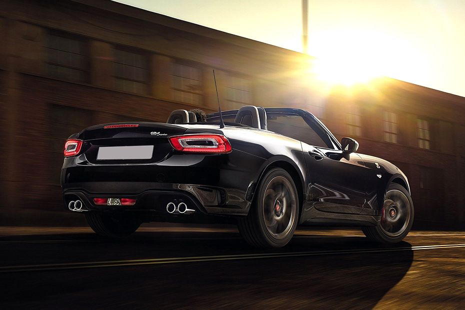 124 Spider Rear Low Angle View