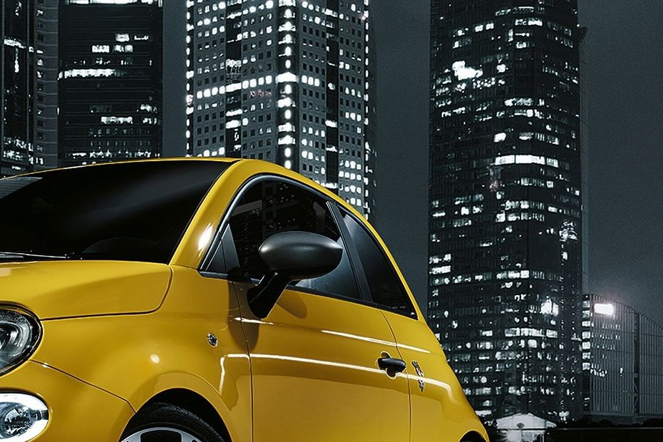 Abarth 595 Drivers Side Mirror Front Angle