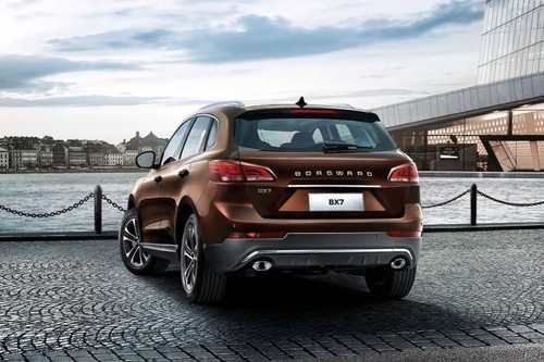 Rear Medium View of Borgward BX7