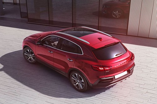 BX5 Rear Low Angle View