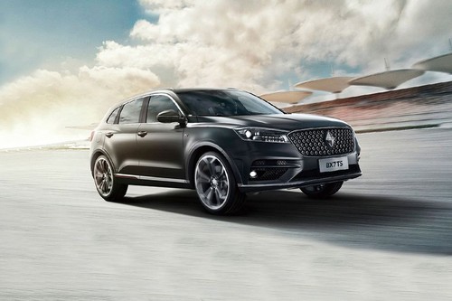 BX7TS Front angle low view