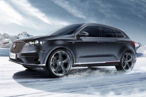 BX7TS Front deep low Angle View