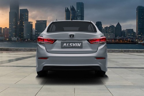 Full Rear View of Changan Alsvin