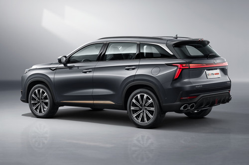 Rear Cross Side View of Changan CS75 Plus