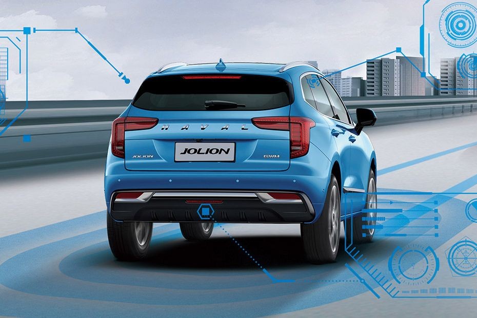 Jolion Rear angle view