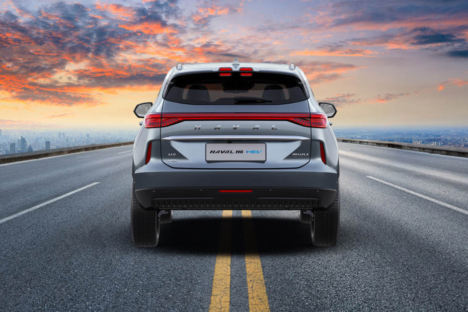 Full Rear View of Haval H6 Hybrid