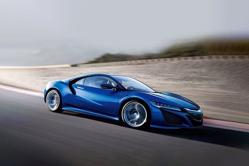 NSX Front angle low view