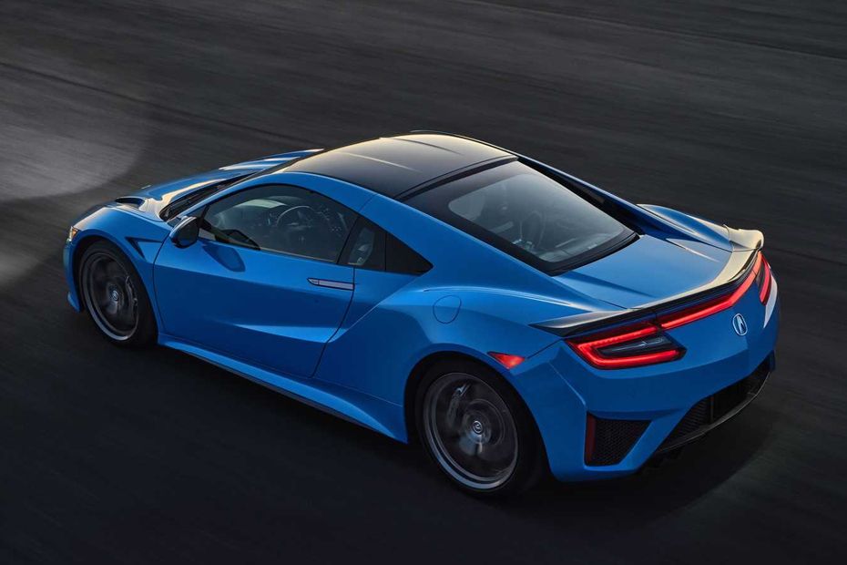 NSX Rear angle view