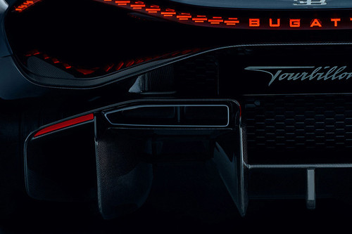 Exhaust Pipe of Bugatti Tourbillon