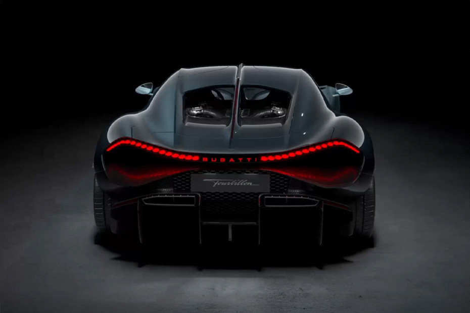 Full Rear View of Bugatti Tourbillon