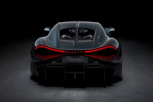 Full Rear View of Bugatti Tourbillon