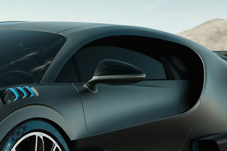 Bugatti Divo Drivers Side Mirror Front Angle