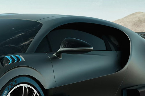 Bugatti Divo Drivers Side Mirror Front Angle