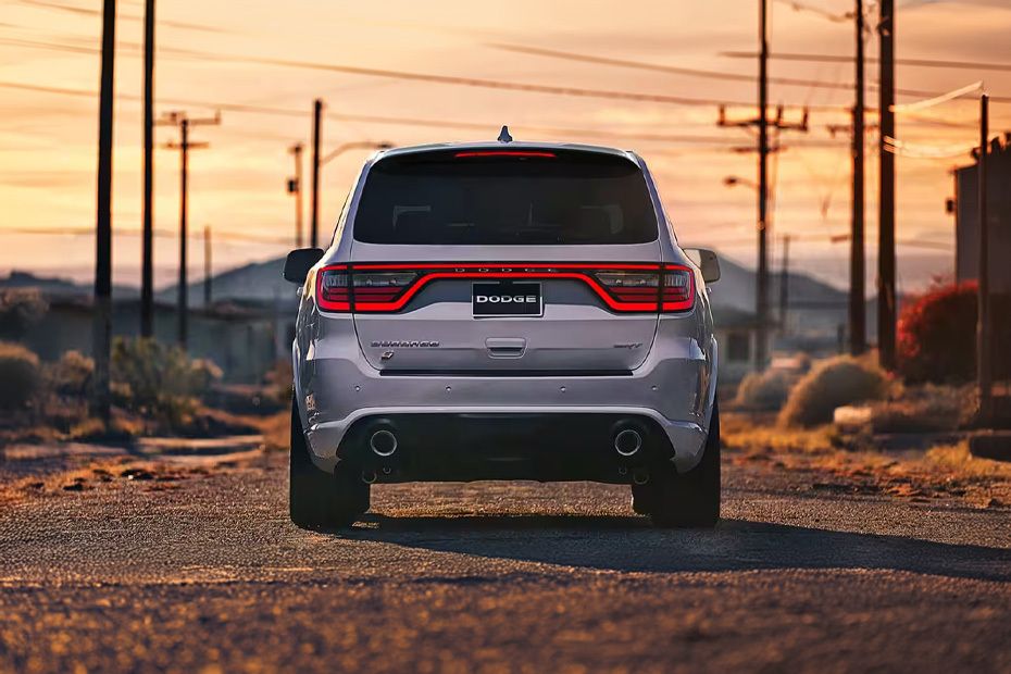 Full Rear View of Dodge Durango