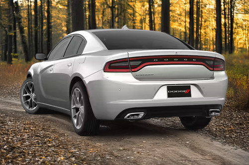Rear Medium View of Dodge Charger