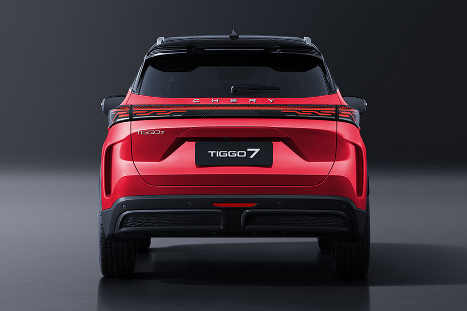 Full Rear View of Chery  Tiggo 7