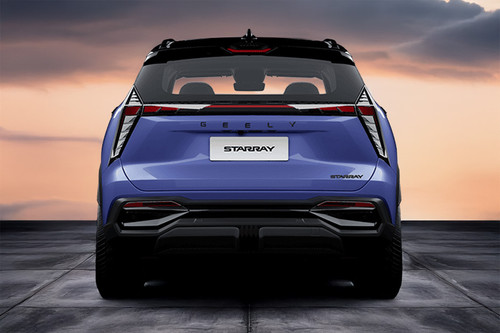 Full Rear View of Geely Starray