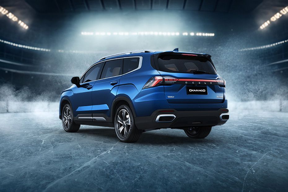 Rear Cross Side View of Geely Okavango