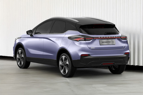 Rear Medium View of Geely Geometry-c