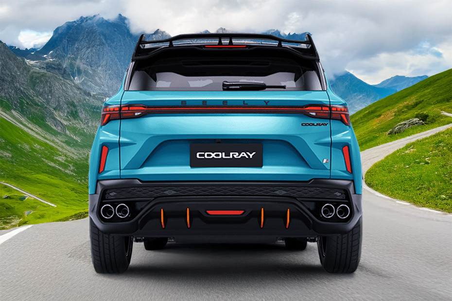 Full Rear View of Geely Coolray (2023-2024)
