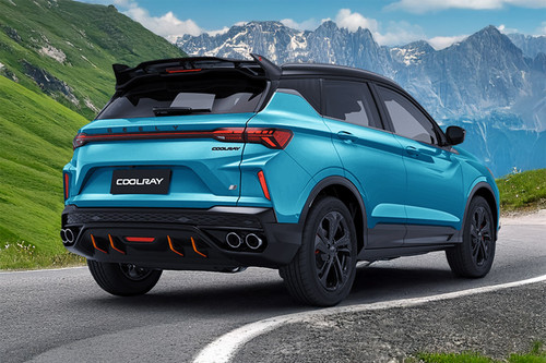 Coolray (2023-2024) Rear angle view