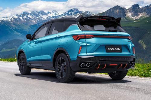 Rear Medium View of Geely Coolray (2023-2024)