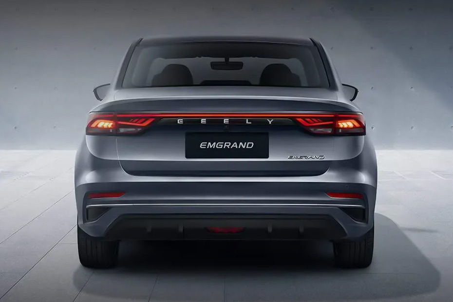 Full Rear View of Geely Emgrand