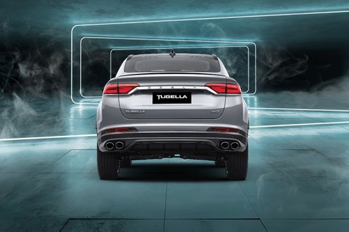 Full Rear View of Geely Tugella