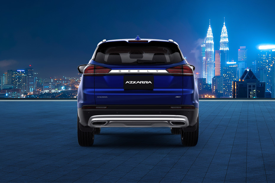 Full Rear View of Geely Azkarra