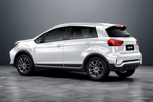 Rear Cross Side View of Geely GX3 Pro