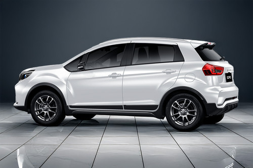 Rear Cross View of Geely GX3 Pro