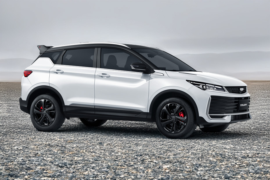 Geely Coolray Front Cross Side View