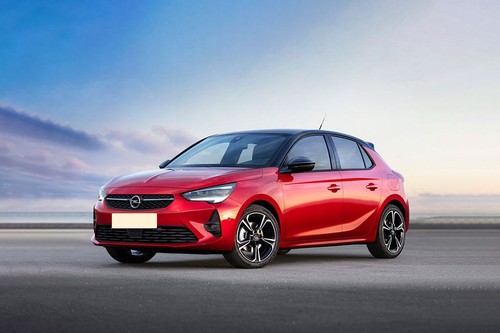 Corsa Front angle low view