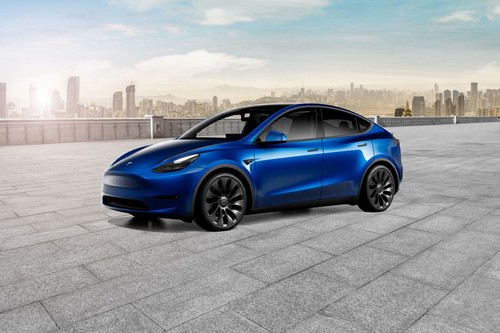 Model Y (2024-2025) Front angle low view