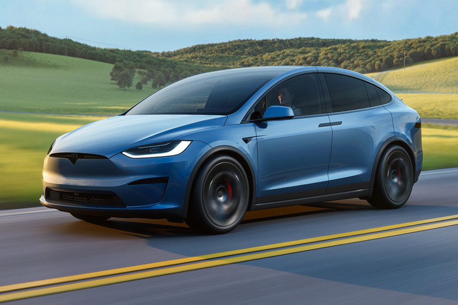 Model X Front angle low view