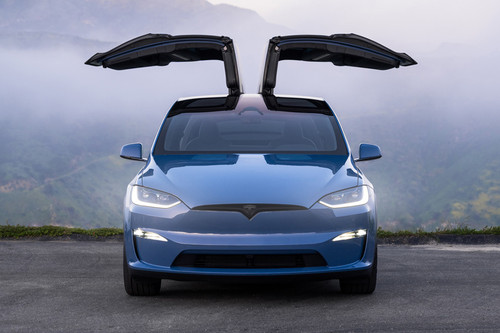 Full Front View of Model X