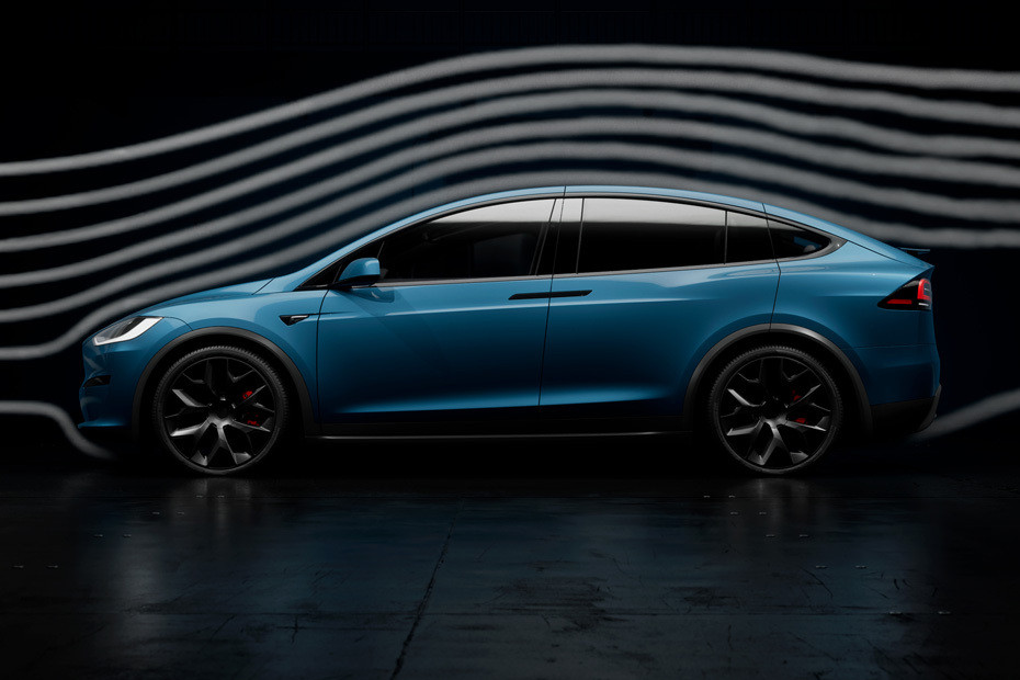 Model X Side view