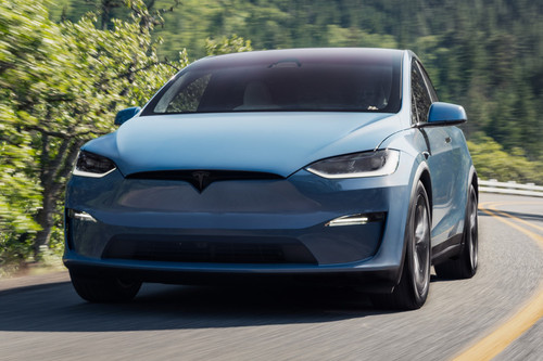 Model X Tilted Front View